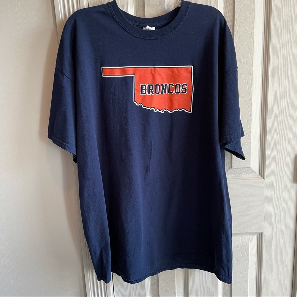 Denver Broncos short sleeve t shirt 2XL